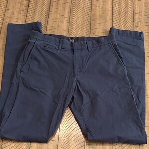 J. Crew Men's Deep Blue Chinos